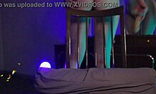 Milf striptease rips lingerie fucks wet hairy pussy dildo cum