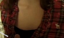 Diana's kinky 18yo christmas cosplay blowjob fingering tease