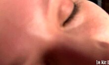 casual night turns into wet pussy pounding double cumshot in girlfriend's tight hole