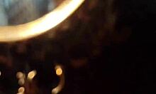 Hot curvy latina loses control fucking black stud in club bathroom