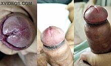 watch my tiny foreskin dick cumshots and hot teen gf's juicy pussy squirt fest - part 20!