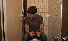 staring at this brunette gettin banged by strangers... hot