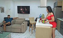 stepmom sneaks a quick fuck with me while stepdad's away at work