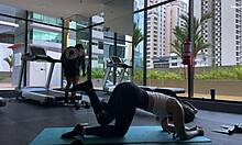 Smell My Sweaty Dirty Bush and Ass After Intense Gym Training!