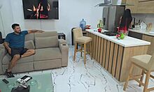 stepmom sneaks a quick fuck with me while stepdad's away at work