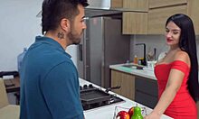 stepmom sneaks a quick fuck with me while stepdad's away at work