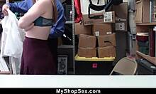 Caught Shoplifting Foreign Teen Faces Hard Doggystyle Penalty