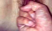 blonde teen stuffs huge cucumber deep into her tight asshole