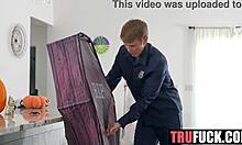 Sage Roux and Selina Imai Breed Stepsis in Coffin Reality