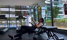 Smell My Sweaty Dirty Bush and Ass After Intense Gym Training!