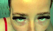 Horny British College Slut Fingers to Squirting Orgasm on Webcam