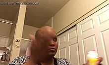 milf at home first time shaves head smooth bald boyfriend request mommy shaved hairless