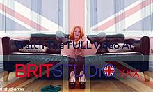 oh god victoria greene's sexy british redhead feet in heels got me so hard for joi