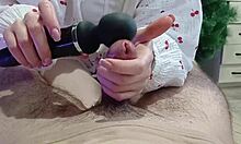 Step Sister Milks Cock Dry with Intense Vibrator Action