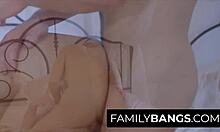 stepsis gia derza gets pounded hard by stepbro mike mancini!