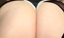 Chubby tattooed slut rips clothes for huge dildo anal masturbation squirting orgasm