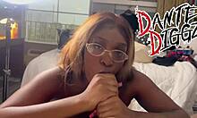 omg these 2 ebony sluts r havin a sloppy dick suckin contest on boyfriends