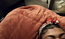 Explosive Creampie in Pregnant Ebony BBW Girlfriend Pussy