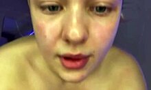 Double dildo penetration makes jucielussie squirt hard on cam