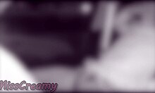 Slutty French teacher sucks stranger's cock in public lot while cuckold husband watches intently - Misscreamy