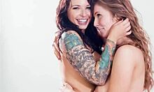 Penny Barber straps and punishes cute 18+ teen in miniskirt with pussy licking fisting