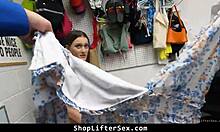 guard deep cavities suspected teen shoplifter on duty