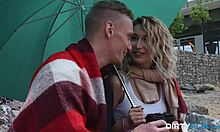 Nerdy iris kiss kiss craves anal fingering creampie riding dirty licks on shaved pussy cumshot close-up!!