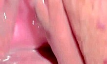 a virgin wife takes huge cock first time on christmas close-up wet shaved pussy