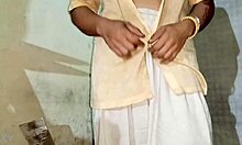 A View Of Wet Brown Pussy Desi Big Ass Swaying Boobs Close-Up.