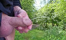 wanna see me grip his cock while he pees on my fingers compilation?