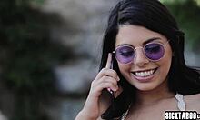 petite latina gina valentina tempts big tits milf brandi love in steamy play