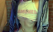 Chained Blonde Milf on Knees Deepthroats Gagging Face Fucked to Facial Cumshot