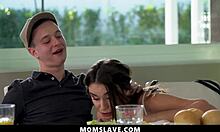 what if horny stepfamily fucks freeuse during foosball with momslave?