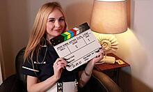 curvy student drilled deep then blasted with thick cum ropes