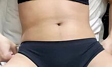 petite babe caught fingering shaved pussy on bedroom floor