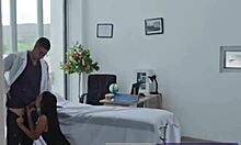 Wife Fucks Doctor and Toilet Boy Wild!