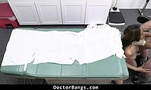 Doctor bangs shy teen nurse patients in wild hospital orgy