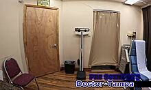 oh god dr tampa my neighbor misty addams in her first gyno exam