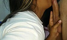 stepmom rewards good grades with huge bbc blowjob anal fuck in lingerie taboo roleplay