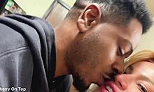 wild blonde interracial slut deepthroats monster black cock sloppy til he sleeps after rough doggystyle ripped lingerie creampie