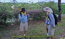 i'm camping and totally exploring emma anturin's wet pretty pussy up close