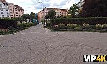 Vip4k. Cute Blonde Cheats on Boyfriend for Cash Street Pickup Fuck