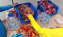 Hey neighbor, this kinky college cutie roleplays getting fucked hard in homemade bedroom action