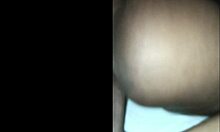 big booty ebony babe bounced her fat ass on my huge black cock til i creampied her deep after date night oh man!!