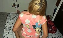 roommate sneaks fingers into my big latina ass at night then bends me over doggystyle