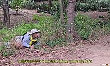 i'm camping and totally exploring emma anturin's wet pretty pussy up close