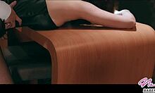 Sexy bunny girl grinds and rides fat cock cowgirl style pro