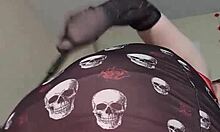 Huge Tits Chubby Slut Rides Crop Spanks Ass Tits Spreads Big Pussy Lips