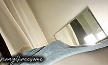 Husband watches his cheating Filipina wife get her wet pussy licked deep by her boyfriend in their bed