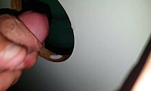 my girlfriend slurps loads from gloryhole cocks while i watch